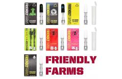 China Hot sales Friendly Farms Vape Cartridges Atomizer E Cigarettes 510 Thread supplier