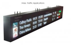 China EN12966 VMS LED Passenger Information Displays P3 P4 P6 P8 P10mm supplier