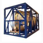 Spreader Fixed On The Lifting Lugs 40ft offshore container Lifting Frame Tank for sale