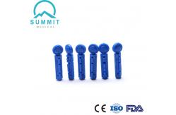 China Disposable Stainless Steel Blood Glucose Test Lancet 28 Gauge supplier