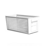 3L-6L Sterilite Medium Ultra Plastic Storage Organizer Basket