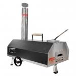 Portable Trapezoid Style Pizza Cooker For Grill Semi Automatic Rotating for sale