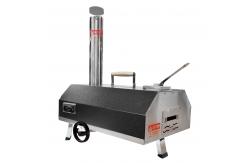 China Portable Trapezoid Style Pizza Cooker For Grill Semi Automatic Rotating supplier