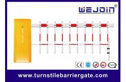 China Aluminum Straight Boom Electronic Car Park Barrier Gate DC24V Variable Frequency Barrier supplier