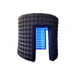 Vogue Inflatable Led Photo Booth Fabric Inflatable Sound Booth Free Logo Customization for sale