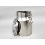 Small capacity 6 Litres restaurant exclusive food bucket Stainless Steel milk can for sale