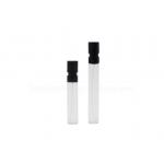 Empty Glass Perfume Atomzier Bottle 2ml Mini With Snap Plastic