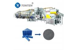 China Car Lithium Ion Battery Crusher Recycling Machinery Processing Line supplier