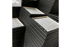 China Customizable Black Stretched Blank Black Stretched Painting Canvas Boards Various Sizes supplier