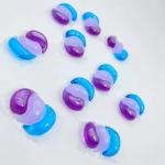 10g 3-In-1 Eco-Friendly Laundry Detergent Pods 3 Chamber Concentrate Detergent Pods for sale