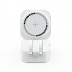 Black And White Desktop AII In One Wireless Charger ABS PC Zinc Alloy Material Expansion Line Length 0.8M for sale
