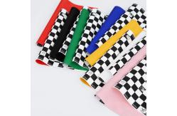 China One Side Of Plaid Pattern Flower Wrapping Paper Gift Wrapping Plastic Paper supplier