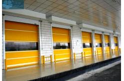 China Dust Proof 0.8m/S 1.5mm Window PVC Roller Shutter Doors supplier