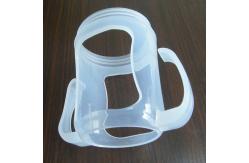 China Transparent PP Feeding Bottle Holder Plastic Injection Moulding Service ISO90001 supplier
