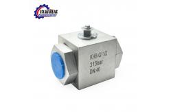 China KHB-G11/2 Stainless Steel High Pressure Hydraulic Ball Valve for Customized Support supplier
