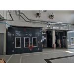 Vehicle Spray Paint CE Standard Paint Booth With Exhausted Big Capacity Intake Fan for sale