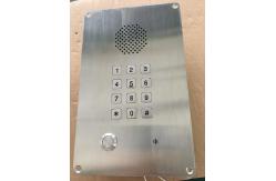 China Oxidation Resistance Wireless Gate Intercom With 12 - Key Metal Keypad supplier