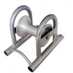 Galvanzied Aluminum Roller Underground Tools Straight Line Cable Roller for sale