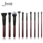 Jessup 10Pcs Plum Queen Luxury Makeup Brushes Set Makeup Brush Manufacturers china T259 for sale