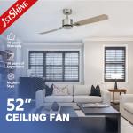More Than Five Wind Speed 52 Inch MDF Blades Ceiling Fan with Remote Private Mold NO for sale