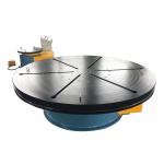 Floor Welding Turntable Composed By Frame Work Table Rotate Unit / Conductor Unit for sale