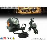 234g Black 8000lux LED Mining Light Digital Cordless Mining Safety Cap Lamps for sale