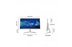 China X86 Home Office 23.8 Inch Aio Desktop PC Windows 10 supplier