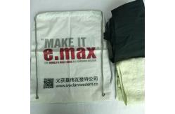 China Rope Shoulder Custom Plastic Drawstring Bags Double Layer Material Synthetic supplier