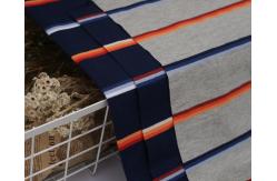 China Light And Breathable Soft Striped Knit Fabric For Casual Wear supplier