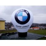 customized giant advertising lighting inflatable BMW balloon for sale