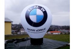 China customized giant advertising lighting inflatable BMW balloon supplier