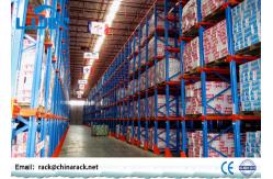 China Storage Drive Through Pallet Racking , Thru - Drive In Rack Pallet Racks Shelving supplier