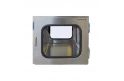 China Cleanroom SUS304  SS Pass Box UV Light Static Pass Static Through Box supplier