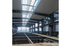 China Sturdy Steel Frame Buildings Construction Customized For Metallic Warehouse supplier