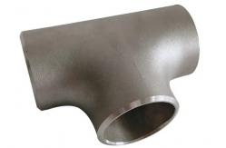 China ASME Standard Seamless Pipe Tee For Construction Projects supplier