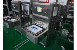 China 500W PLC Controlled Semi Auto Labeling Medical Heat Sealer With Adjustable Sealing Temperature supplier