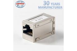 China Rj45 Cat5e Cat6a Cat6 Inline Coupler Stp Ftp 8p8c supplier