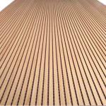 Sound Absorption Wooden Grooved Acoustic Panel Decoration Carved Pattern for sale