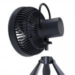 LED Light USB Rechargeable Camping Fan Outdoor 7800mAh Flexible Tripod Fan for sale