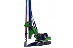 China Small Bore Pile Rig Foundation Machine Excavator Chassis Drilling Attachment KR220C supplier