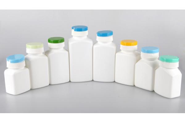 Empty Round White Black HDPE Capsules Tablets 100ml 135ml 150ml 200 Cc 250ml