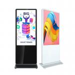 55Inch Interactive Touch Screen Kiosk Floor Stand Capacitive Multi Touch Kiosk for sale