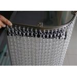 Customized Aluminium Chain Link Metal Curtain Walls For Shopping Mall 90x210cm for sale