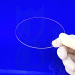 High Light Transmittance Custom Round Quartz Flange Seal Transparent Sheet for sale