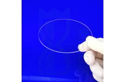 China High Light Transmittance Custom Round Quartz Flange Seal Transparent Sheet supplier