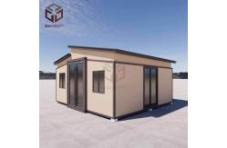 China Double Wing Foldable 20ft Container box House With Sandwich Panel Roof supplier