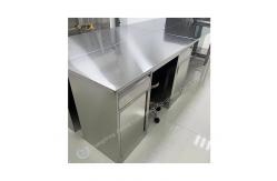 China Stainless Steel Lab Furniture Workbench With Integrated Power Outlets supplier