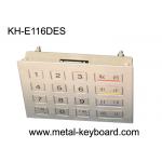 16 Keys Encryption Metal keypad with Vandal resistant for Bank Kiosk for sale