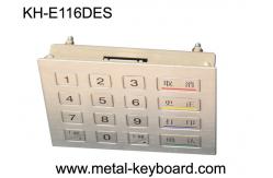 China 16 Keys Encryption Metal keypad with Vandal resistant for Bank Kiosk supplier