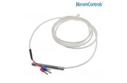 China PT100 PT1000 Waterproof Temperature Sensor 3 Wire 30mm supplier